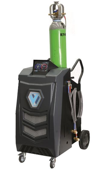 Billede af Optima fyldestation til R744(CO2) kølemiddel på bus og tog